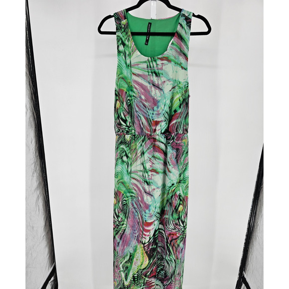 Walter Baker Dresses & Skirts - W118 by Walter Baker Womens Sz L Maxi length Dress Sleeveless Bright Floral